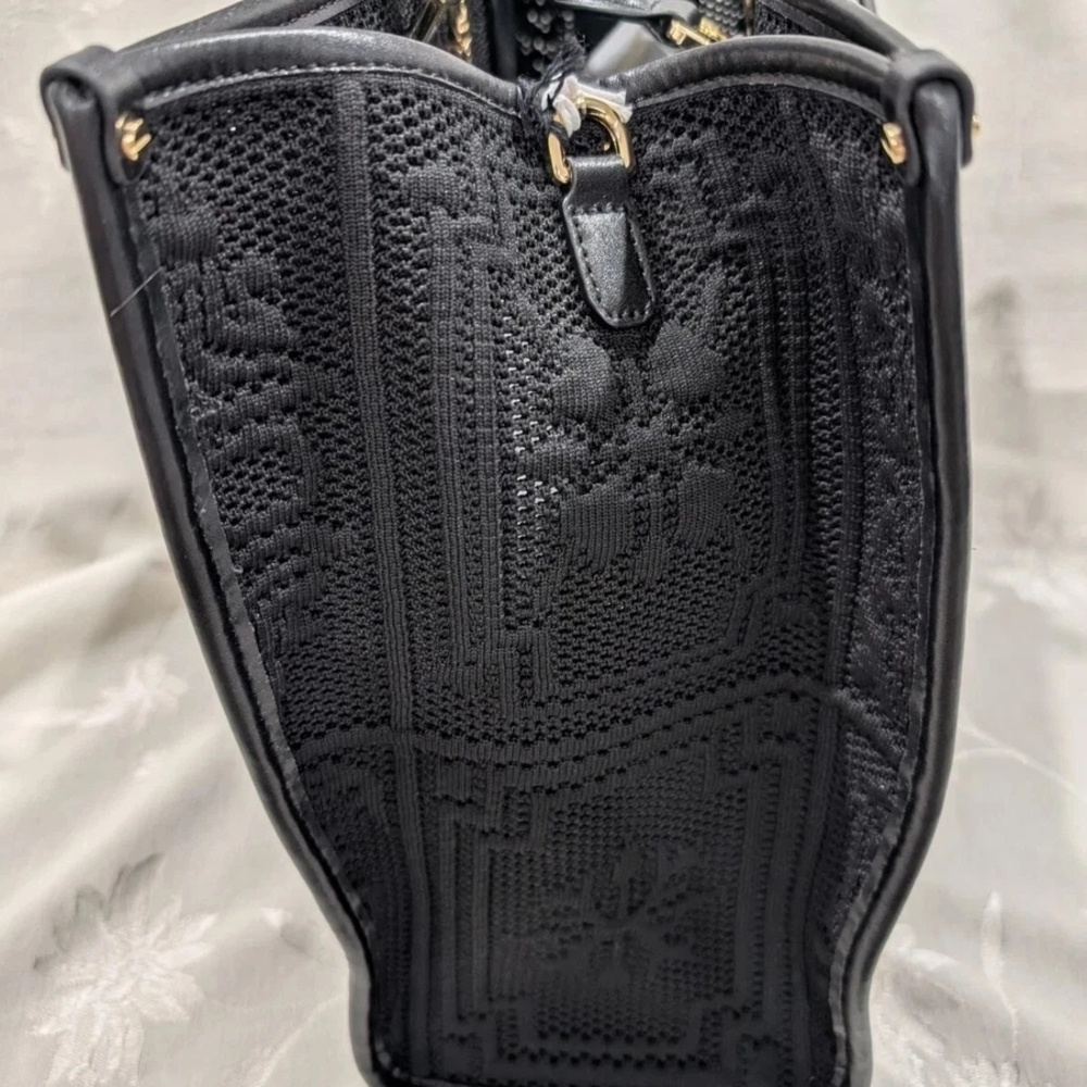 Viola Castellani Black Lace Tote Bag - Picture 8 of 11